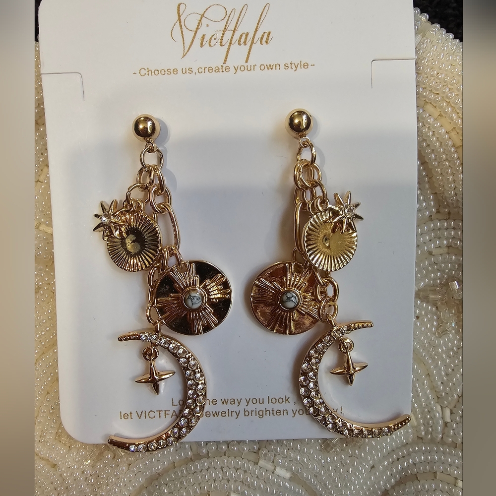 Victfafa Costume Earrings